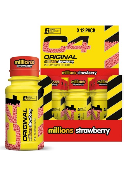 C4 Preworkout Shot 60 ml x 12 adet
