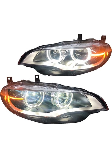 Bmw X6 E71 Ön Far Lambası Ledli Adaptive Görünüm 2008 / 2014