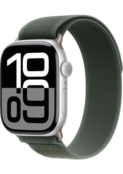 Watch 10 46MM Kordon Hasır Örgü Tasarımlı Şık KRD77