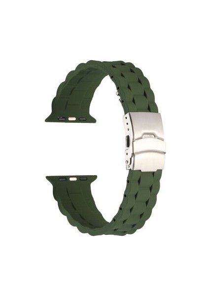 Watch 44MM Kordon Metal Tokalı Ayarlanabilir Yapılı Soft Silikon KRD72