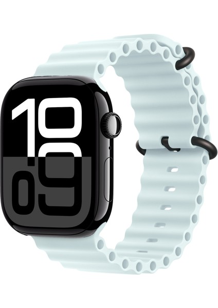 Watch 44MM Kordon Ayarlanabilir Delikli Silikon KRD75