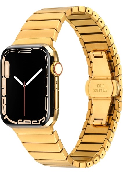 ​​​Watch Ultra 49MM Kordon Metal Gövdeli Çizilmelere Dayanıklı Ayarlanabilir Ölçülü KRD79