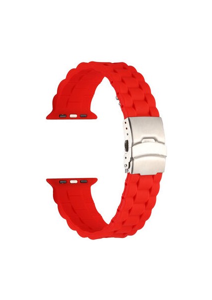 Watch 38MM Kordon Metal Tokalı Ayarlanabilir Yapılı Soft Silikon KRD72