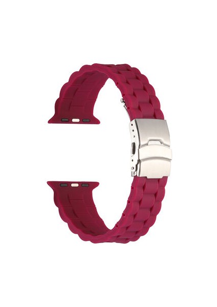 Watch 38MM Kordon Metal Tokalı Ayarlanabilir Yapılı Soft Silikon KRD72