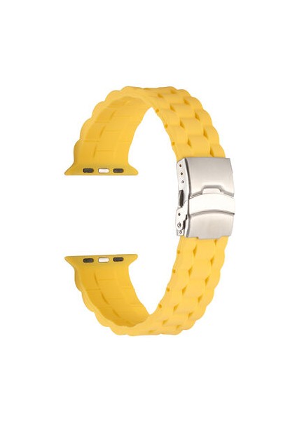 Watch 38MM Kordon Metal Tokalı Ayarlanabilir Yapılı Soft Silikon KRD72