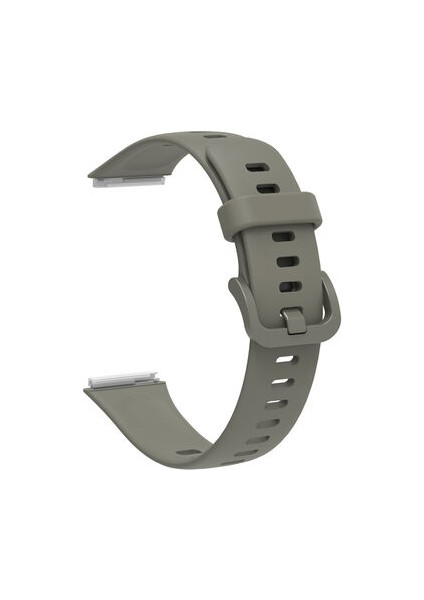 Huawei Band 7 Kordon Metal Tokalı Esnek Silikon KRD71