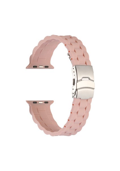 Watch 38MM Kordon Metal Tokalı Ayarlanabilir Yapılı Soft Silikon KRD72