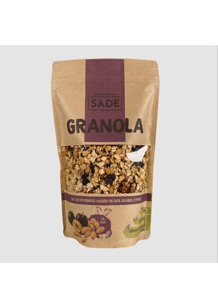 Gurme x 4 Paket Badem Erikli Granola 360 gr