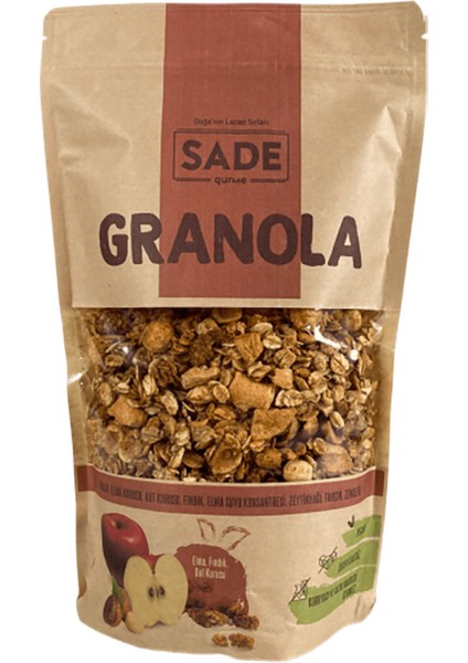 Gurme Elma-Dut Kurusu-Fındıklı Granola 360 gr