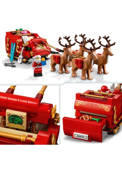 LEGO Noel Baba Nın Kızağı 40499 modelleri