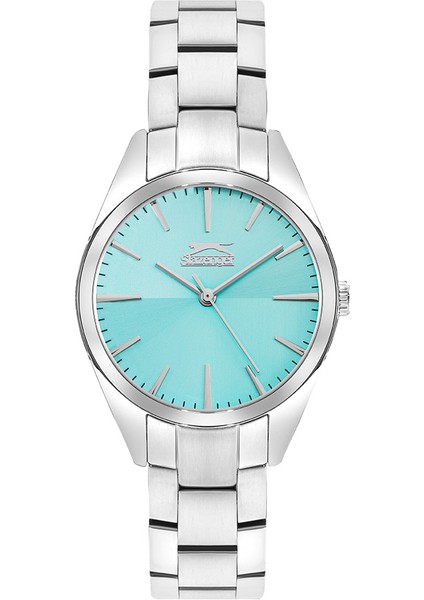 Gümüş Kadın Kol Saati Su Geçirmez