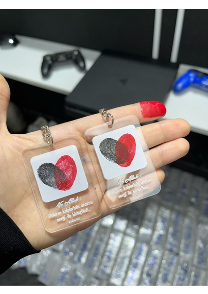 Sevgili Parmak Izi Anahtarlık Seti fırsatları