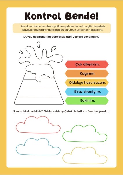Çocuklar Için Eğitici Pvc Posterler