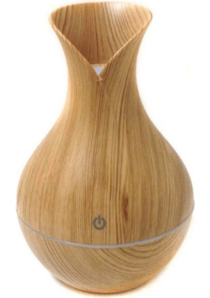 Bambu 130ml Aromatik Oda Kokusu ve Hava Nemlendirici, 7 LED Işıklı, Kahve Aroması