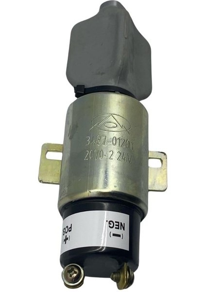 24V STOP SELENOİDİ AYAKLI (2 ÇIKIŞ) (PLT)