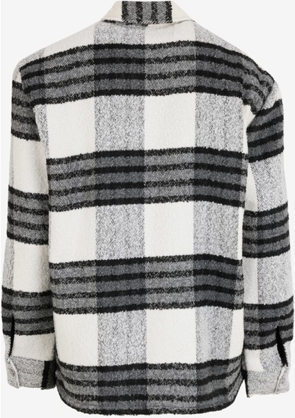 Ekru Erkek Relaxed Ekose Gömlek Ceket F4WM-GML 2220 fiyatları