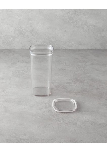Jade Plastik 3'lü Kavanoz 700 ml – 1,4 L – 2 L Şeffaf