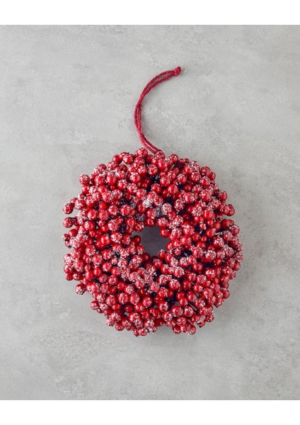 Christmas Kapı Süsü 25 cm Kırmızı