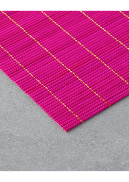 Grove Bambu 4'lü Amerikan Servis 30X45 cm Pembe - Turuncu fiyatları