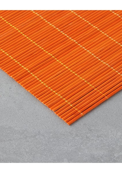 Grove Bambu 4'lü Amerikan Servis 30X45 cm Pembe - Turuncu modelleri