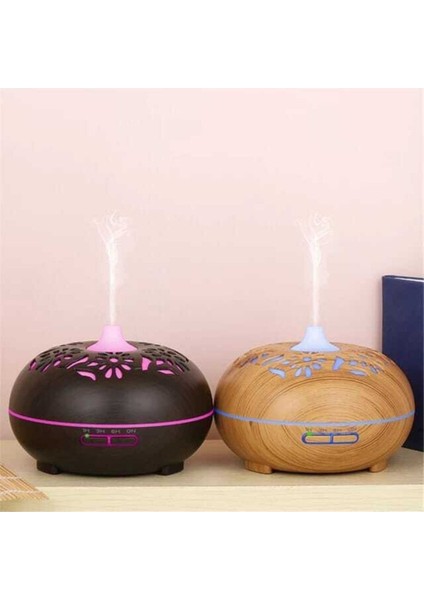 7 Renk Led Işıklı Ultrasonik Hava Nemlendirici ve Aromatik Buhar Makinesi fırsatları