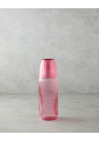 Linea Cam Başucu Sürahi 1000 ml Pembe