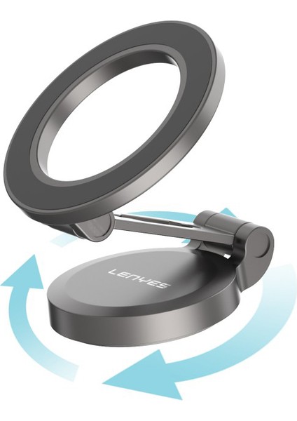 CR137 Magnetik Magsafe 360° Oynar Başlıklı Araç Içi Telefon Tutucu Siyah indirimleri