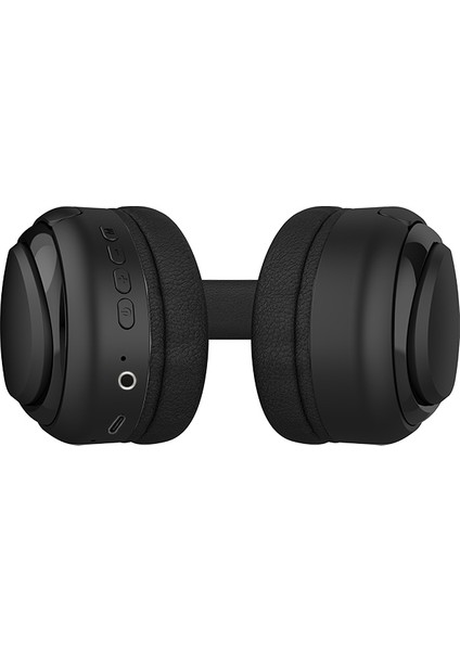 LH83 Anc Özellikli Tws Kulak Üstü Bluetooth Kulaklık V5.3 Siyah