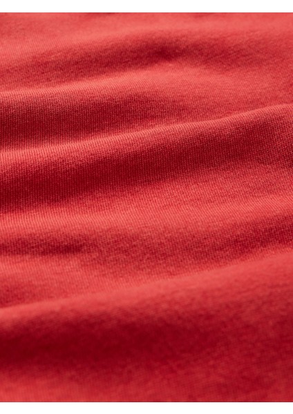 Kadın Kırmızı Vintage Soft Raglan Sweatshirt modelleri
