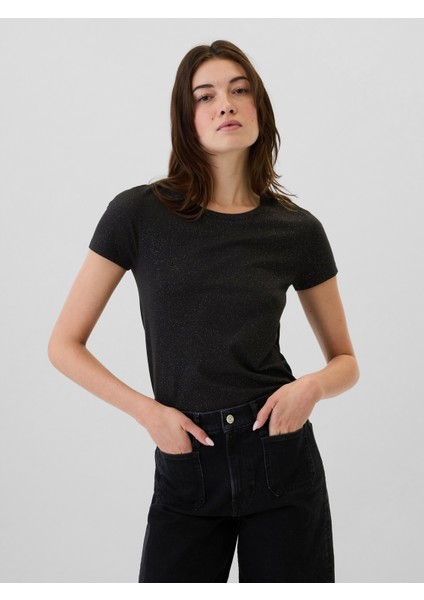 Kadın Siyah Favorite T-Shirt
