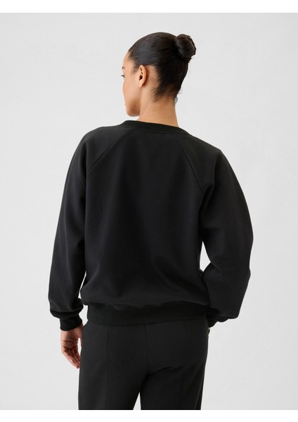 Kadın Siyah Vintage Soft Raglan Sweatshirt indirimleri