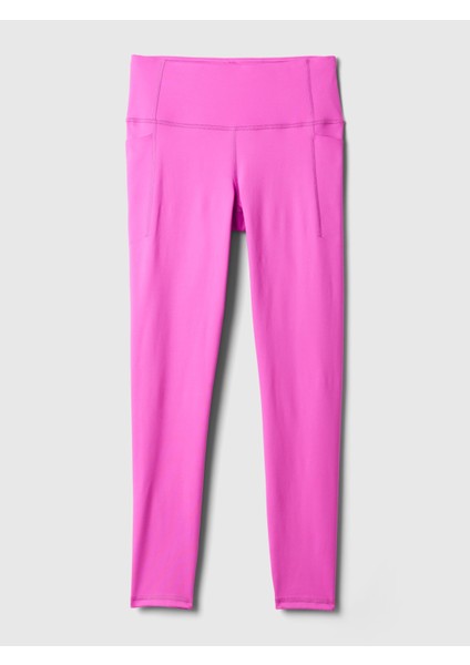Kadın Pembe GapFit Yüksek Bel Güç Tam Boy Tayt modelleri