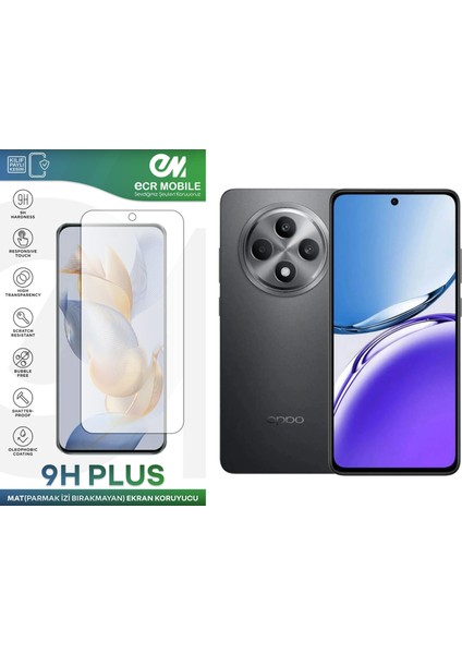Oppo Reno 11FS Ekran Koruyucu Mat Tam Uyumlu Esnek Nano Kırılmayan