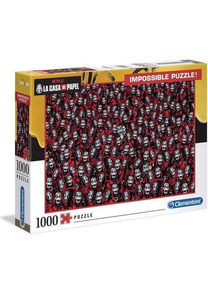 - 39527 - La Casa De Papel Yetişkin Puzzle - Impossible - 1000 Parça