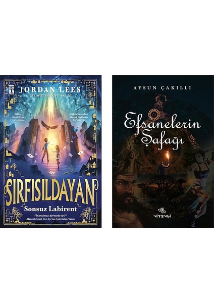 Sonsuz Labirent Sırfısıldayan (Ciltli) - Efsanelerin Şafağı 2 Kitap