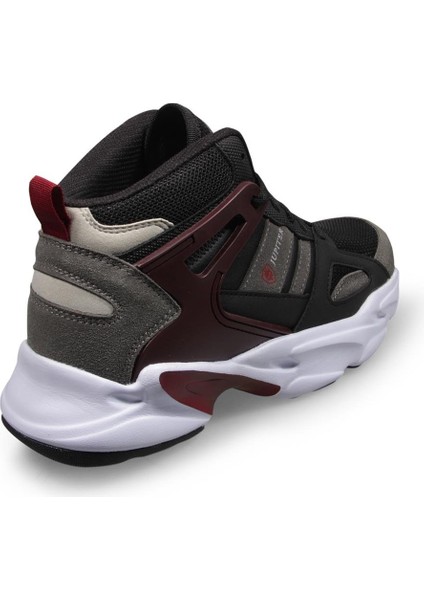 Mp 231-1014Mr Siyah-Bordo Erkek Basket Ayakkabı