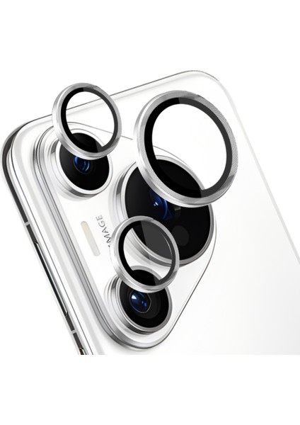 1 Takım Huawei Pura 70 Pro / 70 Pro Plus Kamera Lensi Flim + Temperli Cam + Metal Halka Lens Koruyucu (Yurt Dışından)