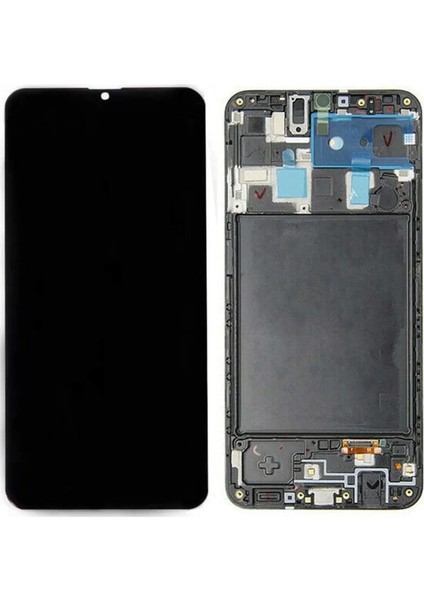 Samsung A20, A205 Ekran Dokunmatik OLED (Çıtalı)
