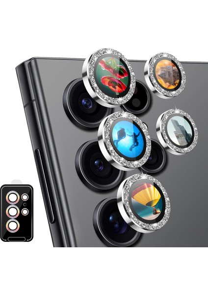 Samsung Galaxy S23 Ultra Kamera Lens Koruyucu Seti Bireysel (Yurt Dışından)