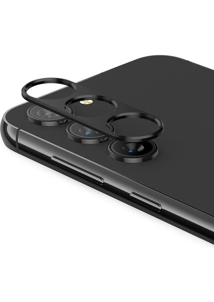 1 Takım Kamera Lens Koruyucu Samsung Galaxy S23 / S23 Artı Metal Halka Temperli Cam Çizilmez Lens Kapağı Filmi (Yurt Dışından)