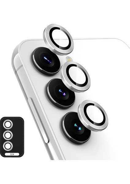 Samsung Galaxy S24 Ultra Kamera Lens Koruyucu Ultra Şeffaf Corning Gorilla Cam (Yurt Dışından)