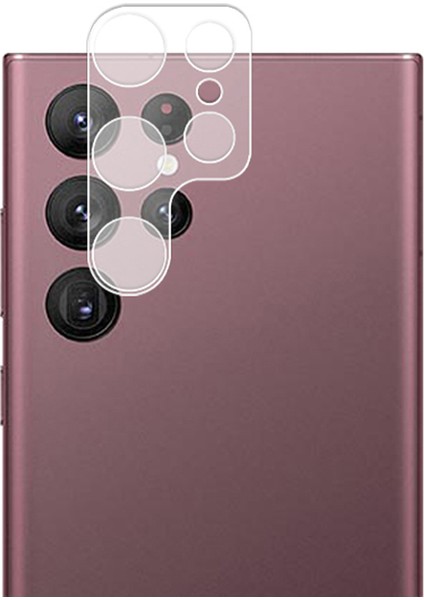 Samsung Galaxy S23 Ultra Kamera Lens Koruyucu Yüksek Şeffaflık 3D Akrilik Kamera Lens Filmi (Yurt Dışından)