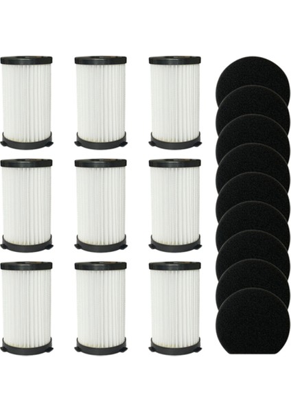 D600 D601 Thunderbrush 520 Kablolu Elektrikli Süpürge Filtresi Hepa Elemanları Için 9 Adet Hepa Filtre (Yurt Dışından)