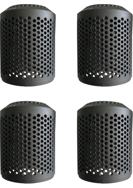 4x Dyson Saç Kurutma Makinesi Için Uygun HD01 HD03 HD08 Toz Geçirmez Dış Filtre Kapağı Elektrikli Süpürge Aksesuarları Gri (Yurt Dışından)
