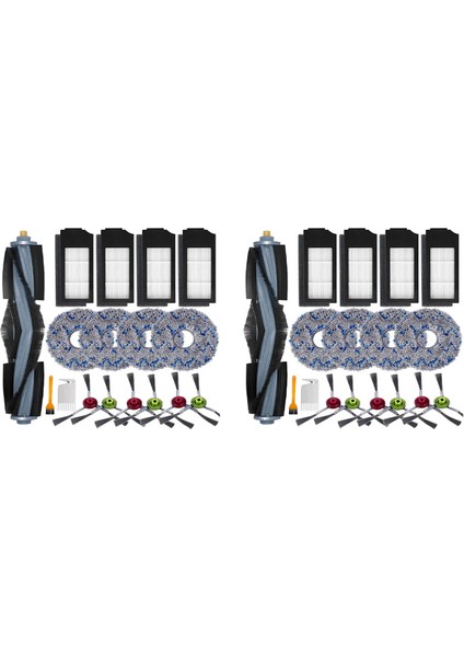 Ecovacs Deebot X1 Omni Için 34X Aksesuar Kiti Ecovacs Deebot X1 Turbo Elektrikli Süpürge Için Yedek Parçalar (Yurt Dışından)
