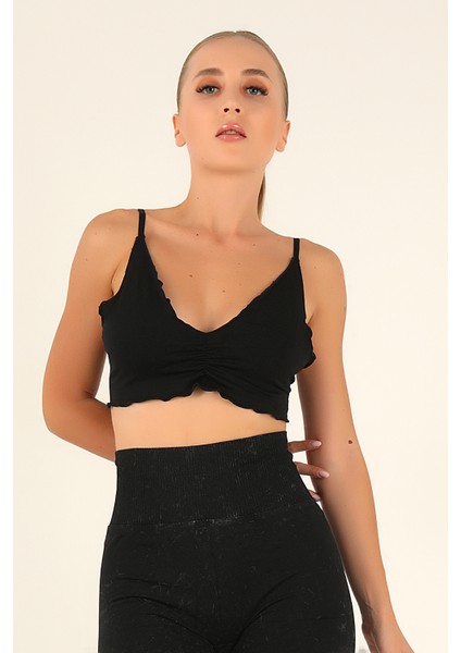 Büzgü Detay Ayarlanabilir Askılı Büstiyer fiyatları