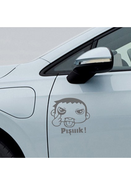 Pışık Sticker - Oto Sticker - Araba Sticker - Araç Sticker - Araba Aksesuar - Oto Aksesuar