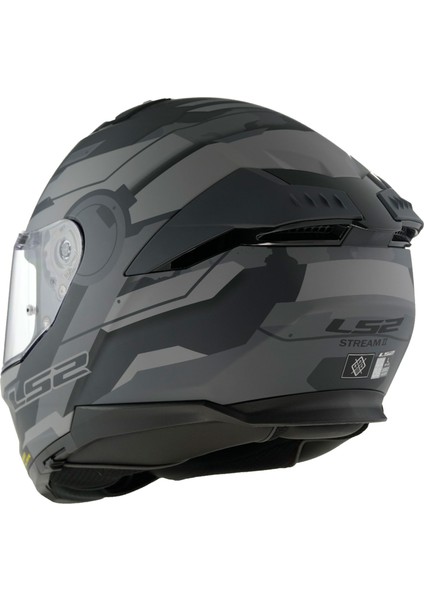 STREAM 2 SHADOW MAT TITANIUM-GRİ KASK M
