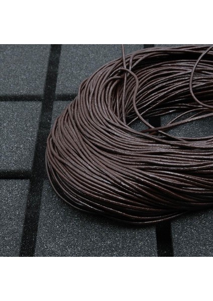 Hakiki Sırım Deri Ip Kahve 2 mm 5 Metre fiyatları