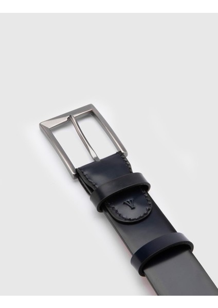 Novak Erkek Kemer Lacivert Açma Deri fiyatları